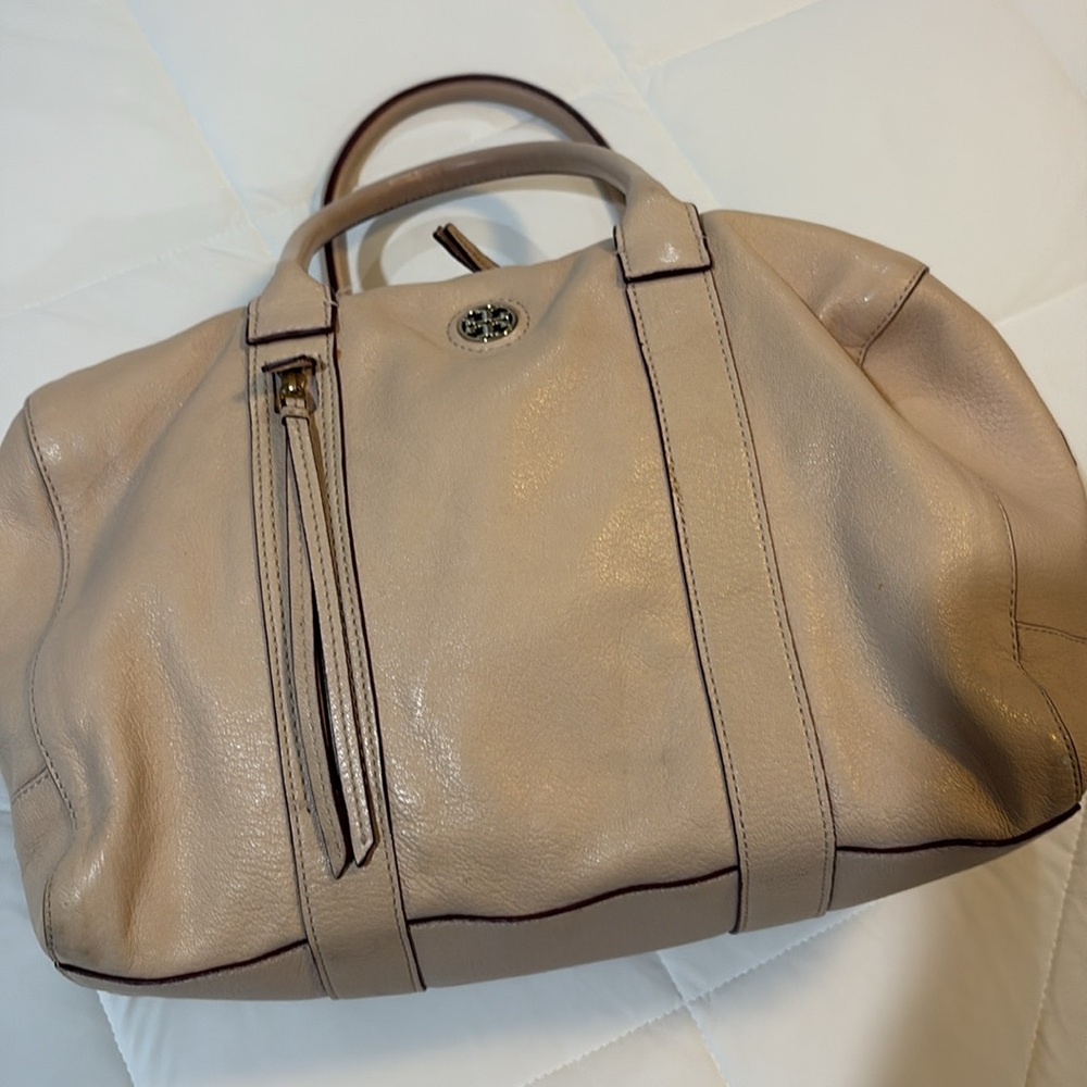 Tory Burch Beige Brody bag Leather Tote - Picture 3 of 14
